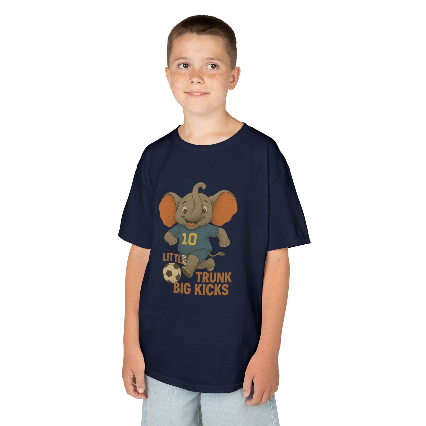 🐘⚽Boys "Elephant All-Star Soccer Tee"