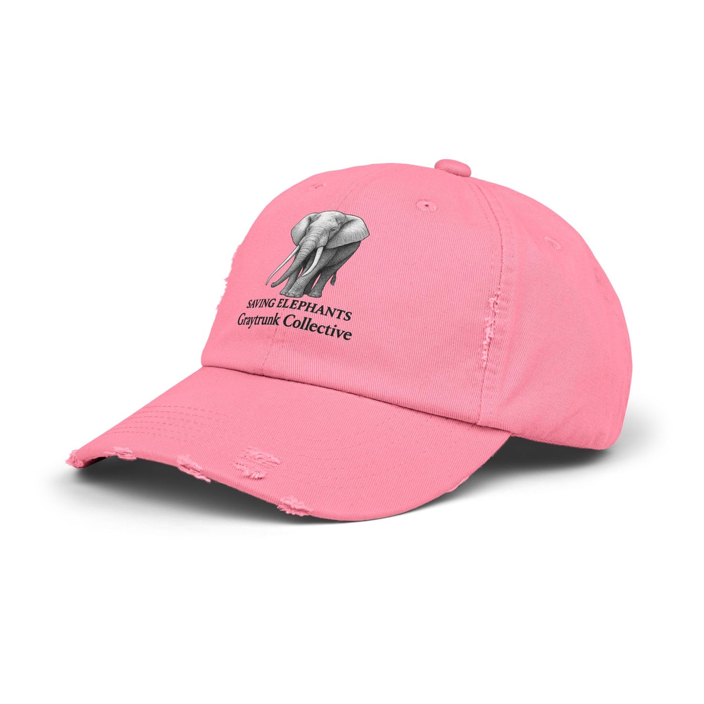 π GrayTrunk Distressed Ball Cap β Protect the Giants, Wear the Cause