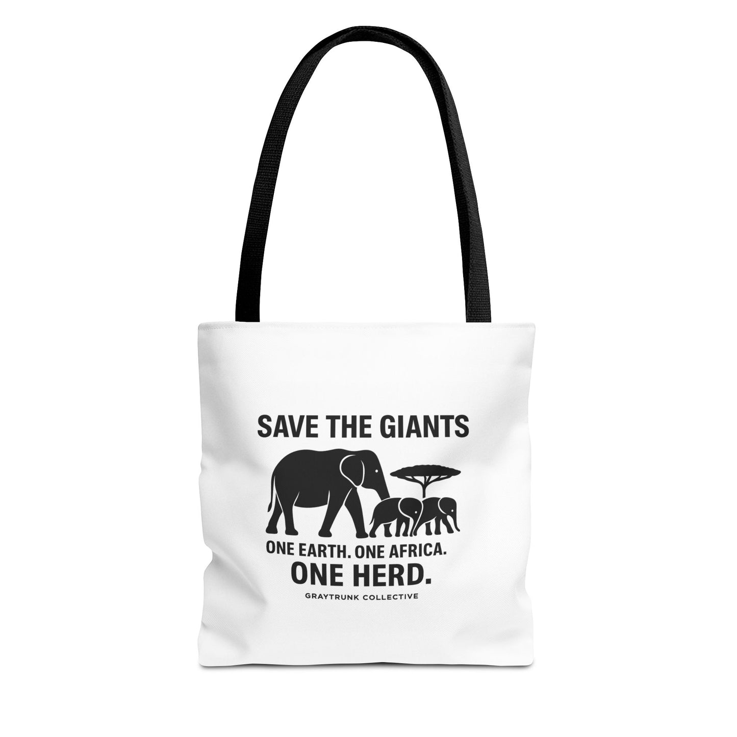 π Save the Giants β Eco-Friendly Elephant Tote Bag One Earth. One Africa. One Herd.