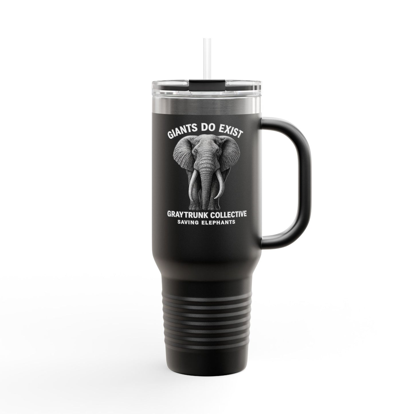 π Giants Do Exist β 40oz Eco-Friendly Elephant Travel Mug