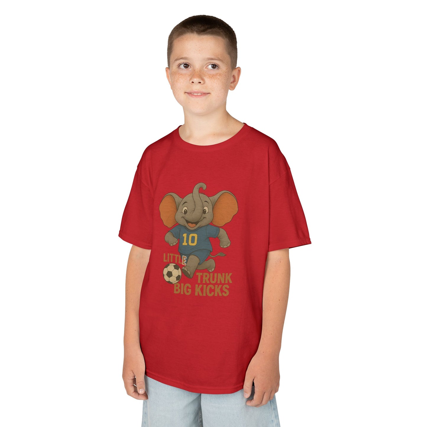 🐘⚽Boys "Elephant All-Star Soccer Tee"