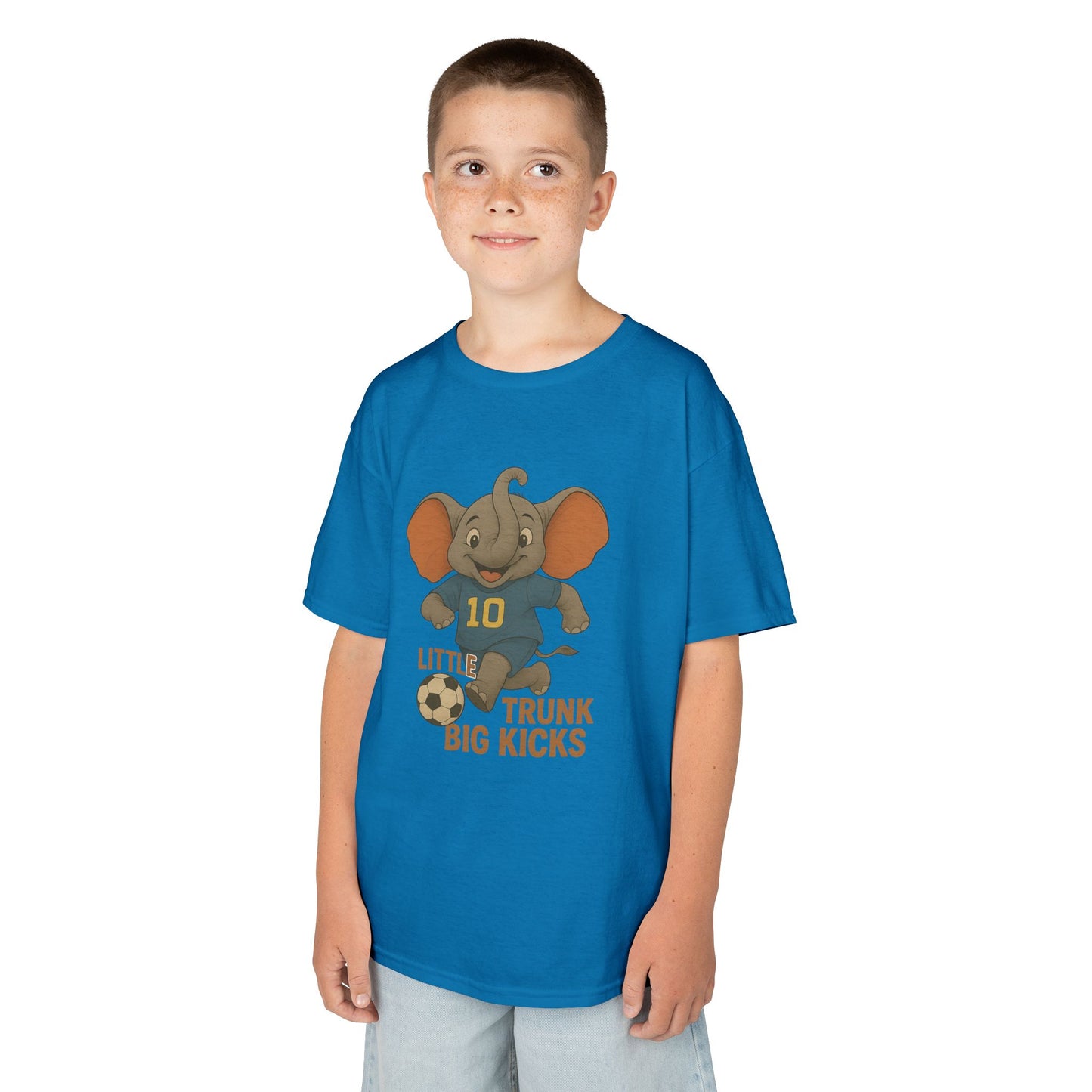 🐘⚽Boys "Elephant All-Star Soccer Tee"
