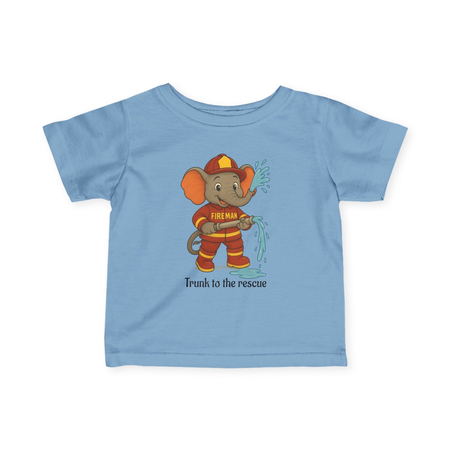 🐘🔥 Childs "Tiny Trunks Fire Crew Tee"